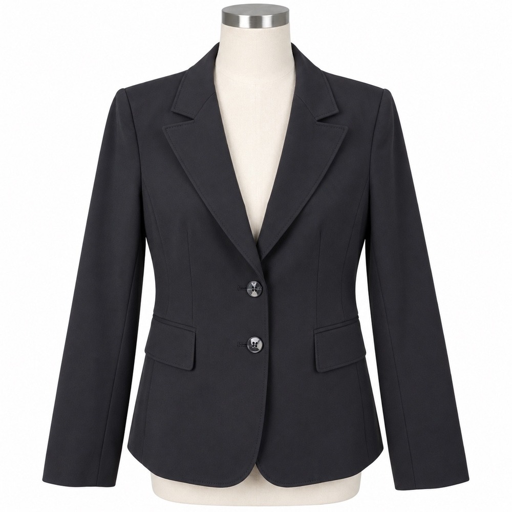 The Limited Travel Collection Washable Blazer Jacket Women's 6 Black Business